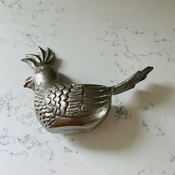 Small pewter rooster decor - Picture 10 of 11